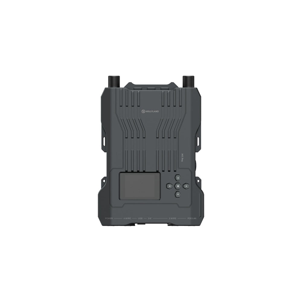 Hollyland Solidcom M1 Pro Wireless Intercom System with 4 Single-Ear Headsets (6801 Pro-4B SE) Base Station Front View