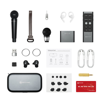 Hollyland Melo P1 Wireless Condenser Microphone Ultimate Combo Kit
