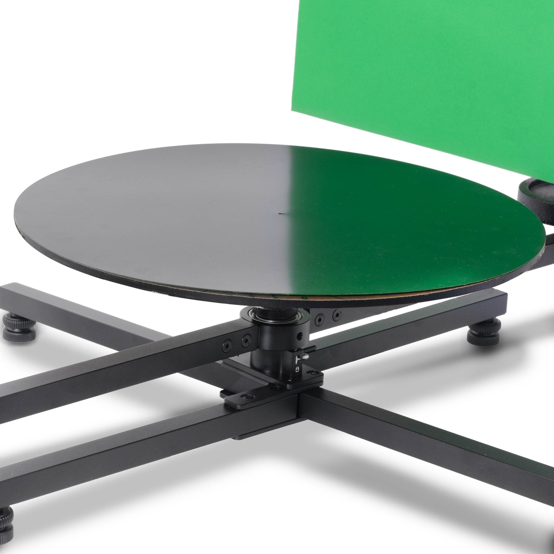 PiXAPRO 360° rotating Stand Panoramic Manual Turntable Close Up Of Base
