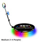 Medium 100cm 360Â° Electronic Rotating Turntable Photo Booth with Metal Plate - For 1-4 Persons (SPECIAL ORDER)