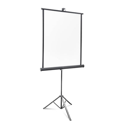 PiXAPRO 78x132cm White Retractable Photo-ID backdrop with stand
