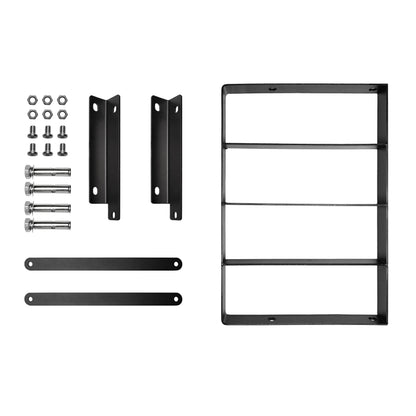 Wall-Mounted 12 Seamless Paper Backdrop Roll Storage Rack Box content