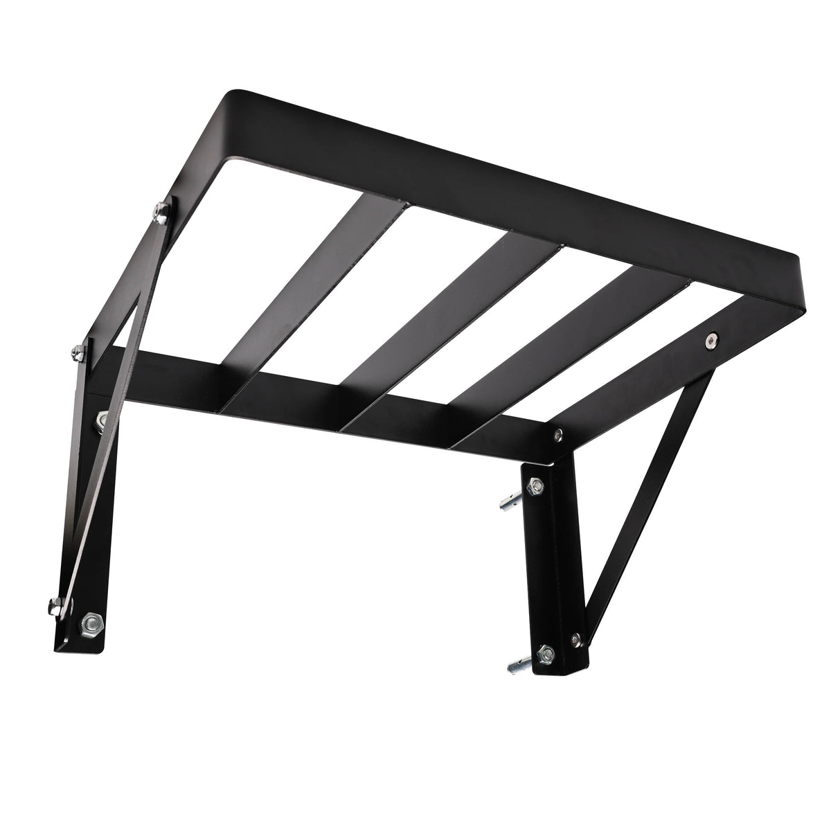 Wall-Mounted 12 Seamless Paper Backdrop Roll Storage Rack (Viewed from underneath)