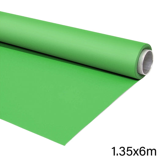 PiXAPRO 1.35x6m Matte Chromakey Green Vinyl Backdrop