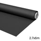 PiXAPRO 2.7x6m Matte Black Vinyl Backdrop