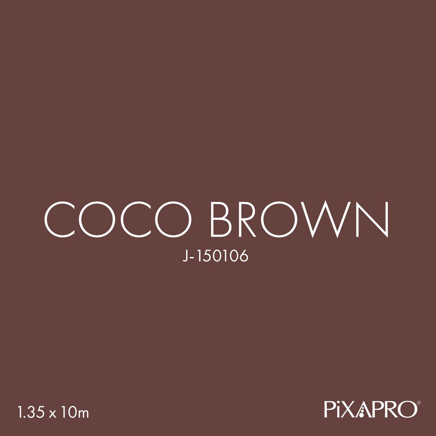 1.35m x 10m Coco Brown Seamless Paper Photography Backdrop
