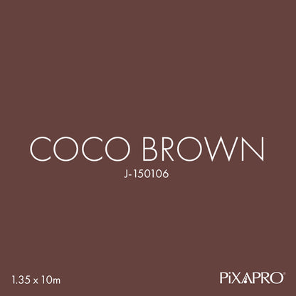 1.35m x 10m Coco Brown Seamless Paper Photography Backdrop