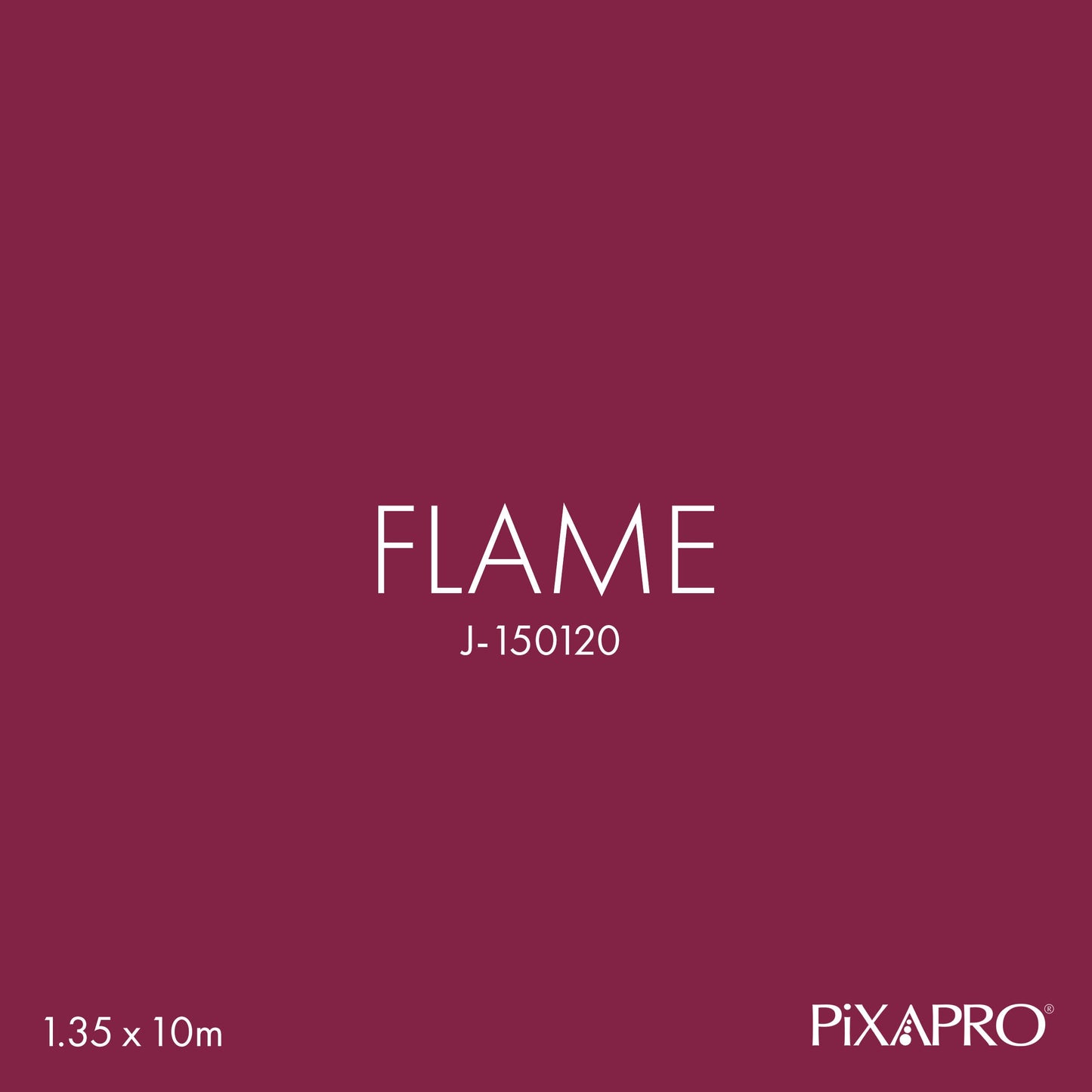 1.35m x 10m Flame Seamless Paper Photography Backdrop