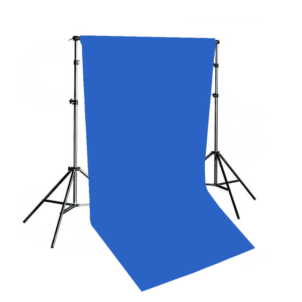 Adjustable Telescopic Stand & 1.35x10m Multicolour Paper Backdrop Kit
