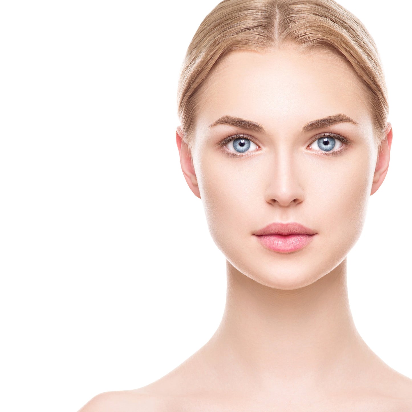Beauty Images of a woman taken in front of a white backdrop