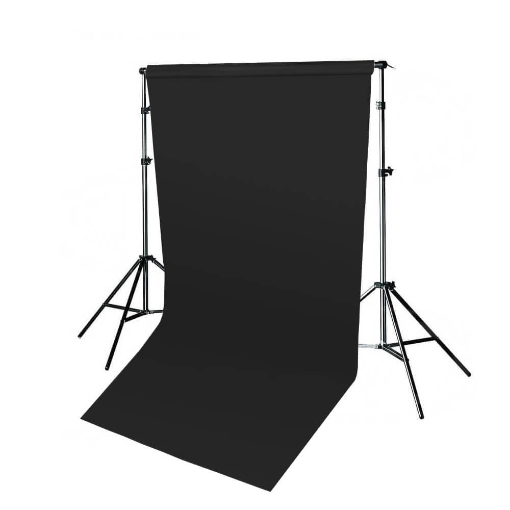 2.7x10m Seamless Paper Photography Background with Telescopic Backdrop Stand