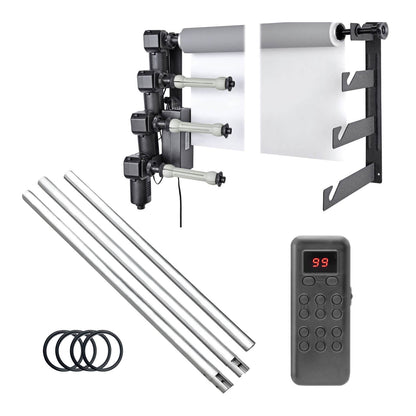 PiXAPRO Quad Motorised Background Expansion Drive Set with Metal Crossbars