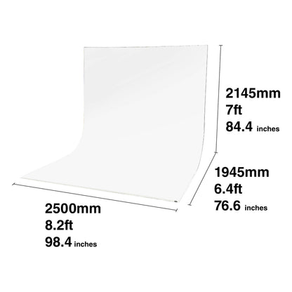 White Fabric Skin for the EasiFrame Curve Portable Studio Cyclorama System (Fabric Skin Only)