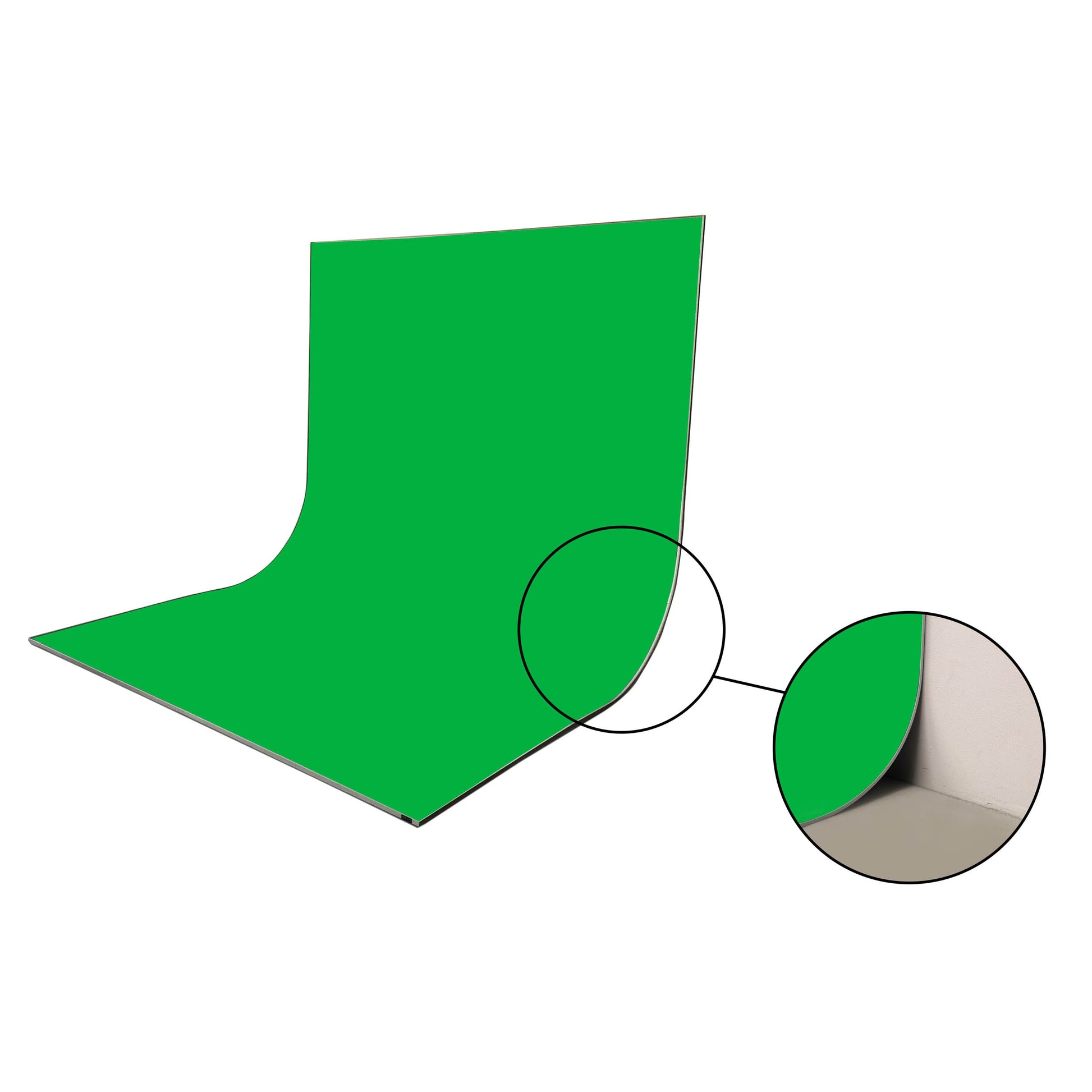 Chromakey Green Fabric Skin for the EasiFrame Cyclorama