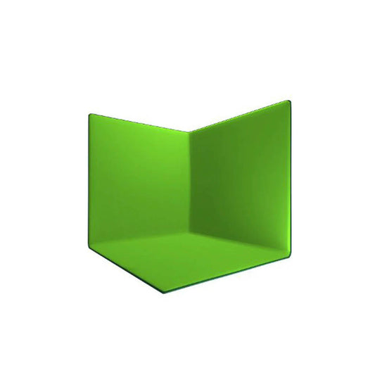 2.4m x 2.4m x 2.4m Corner Photo-Booth - Chromakey Green (Made To Order)