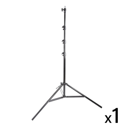 240cm Air Cushioned Studio Light Stand 4 Section Interchangeable Fitting