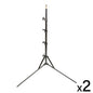 PixaPro 220cm Heavy-Duty Flexible & Foldable Studio Light Stand