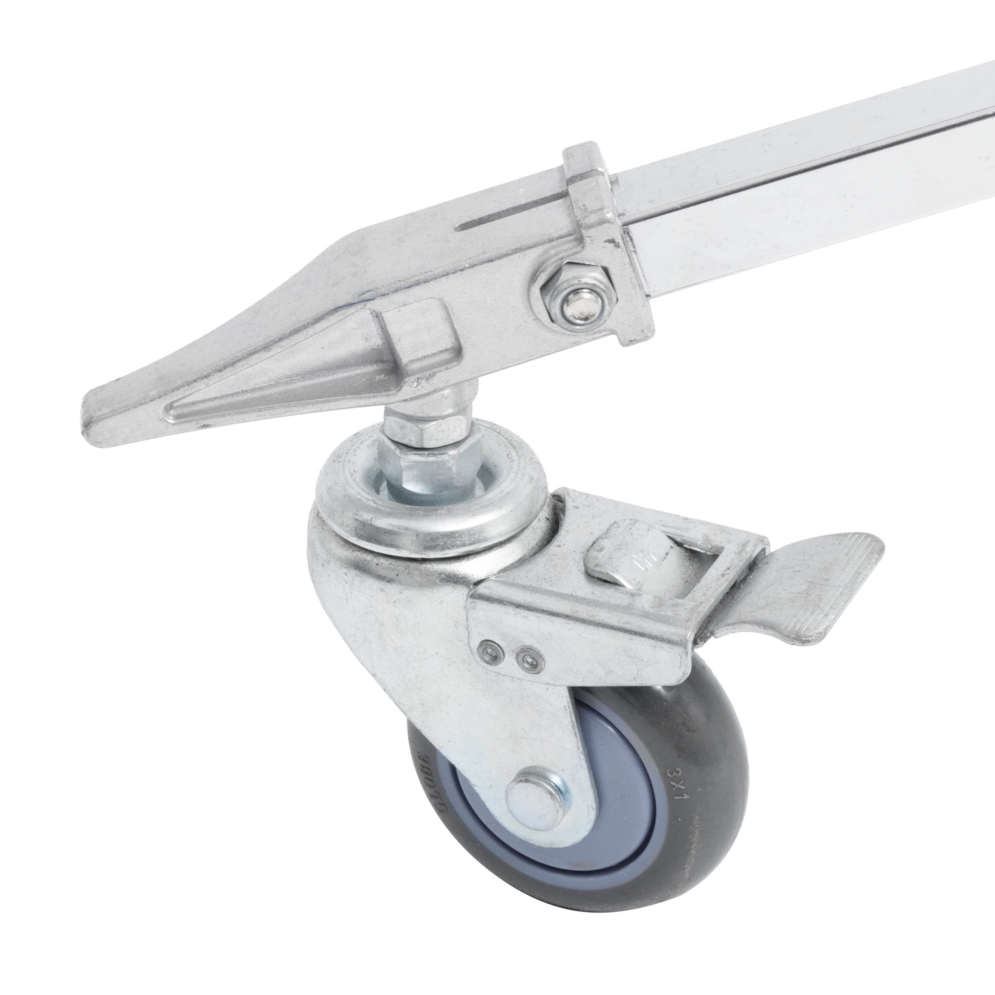 PiXAPRO 287cm Heavy-Duty Steel Stand Close Up of Wheel