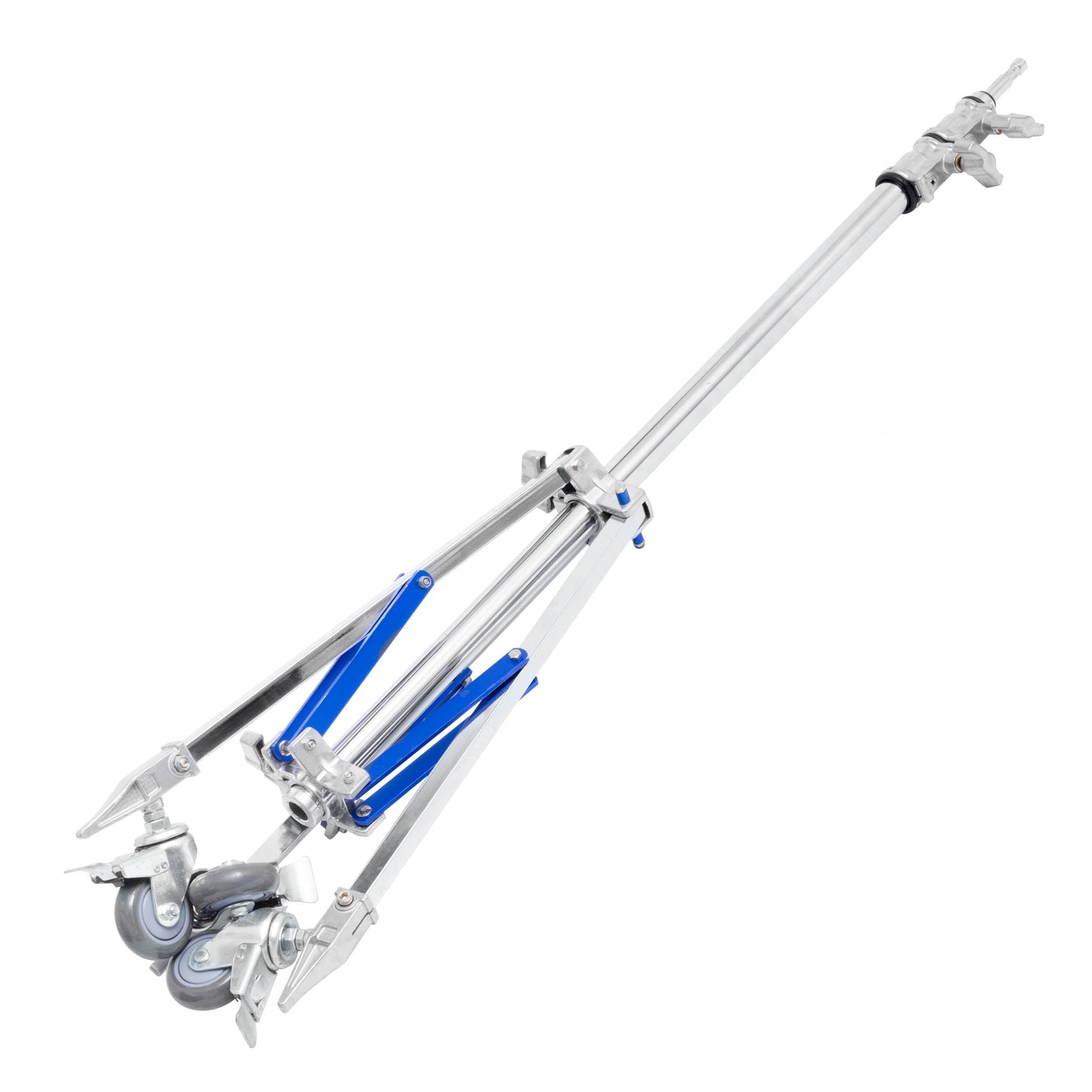 PiXAPRO 287cm Heavy-Duty Steel Stand Collapsed