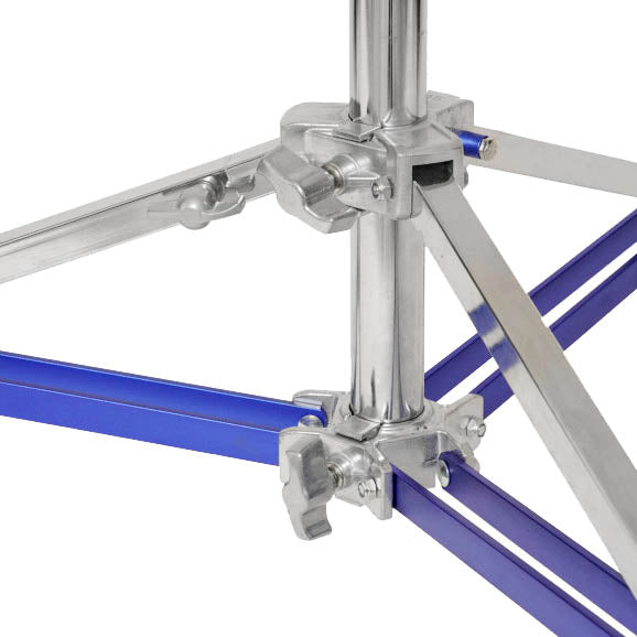 167-450cm Super Heavy-Duty Stainless Steel Junior-Pin Roller Combo Stand