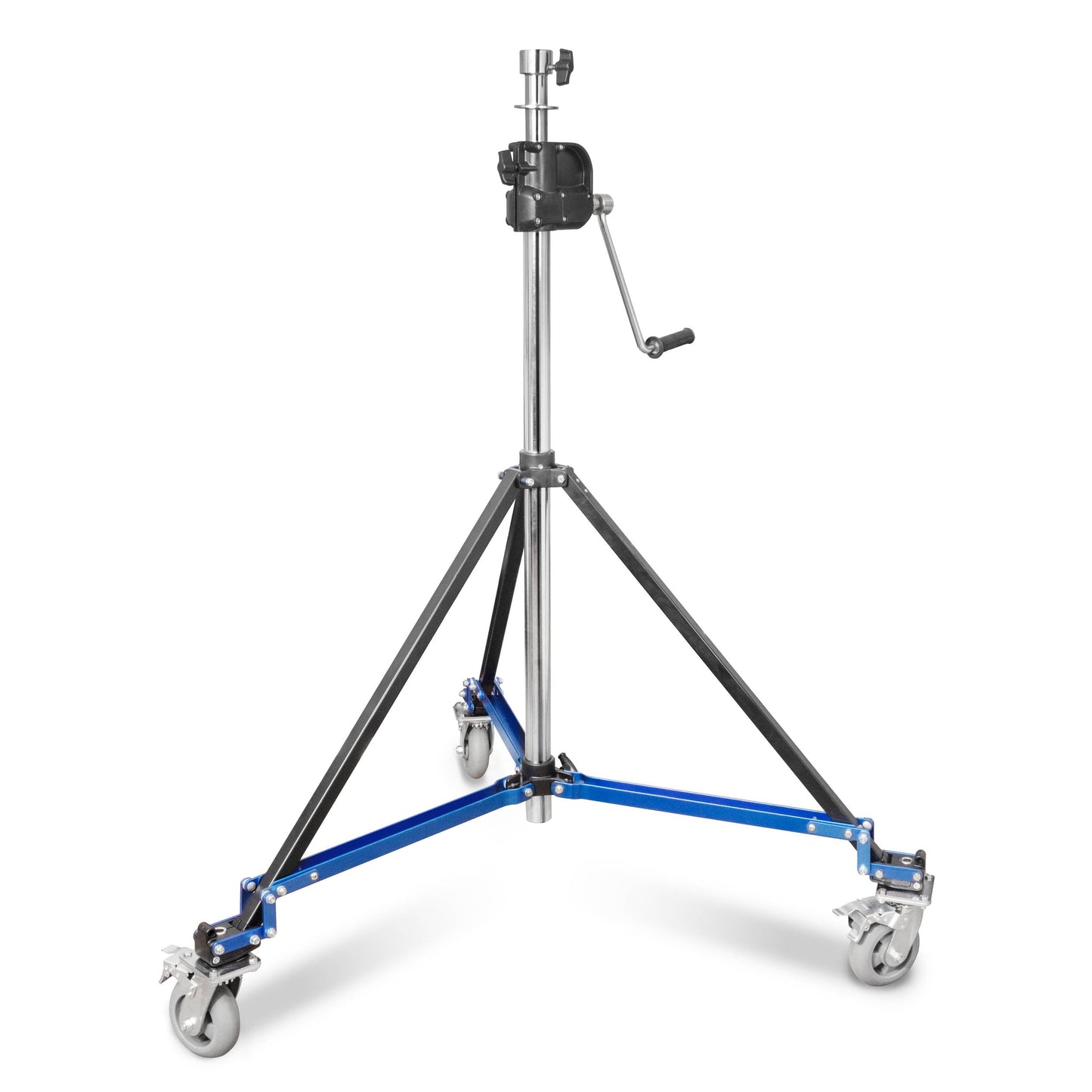 280cm Heavy-Duty Geared Light Stand with Wheels - PixaPro 