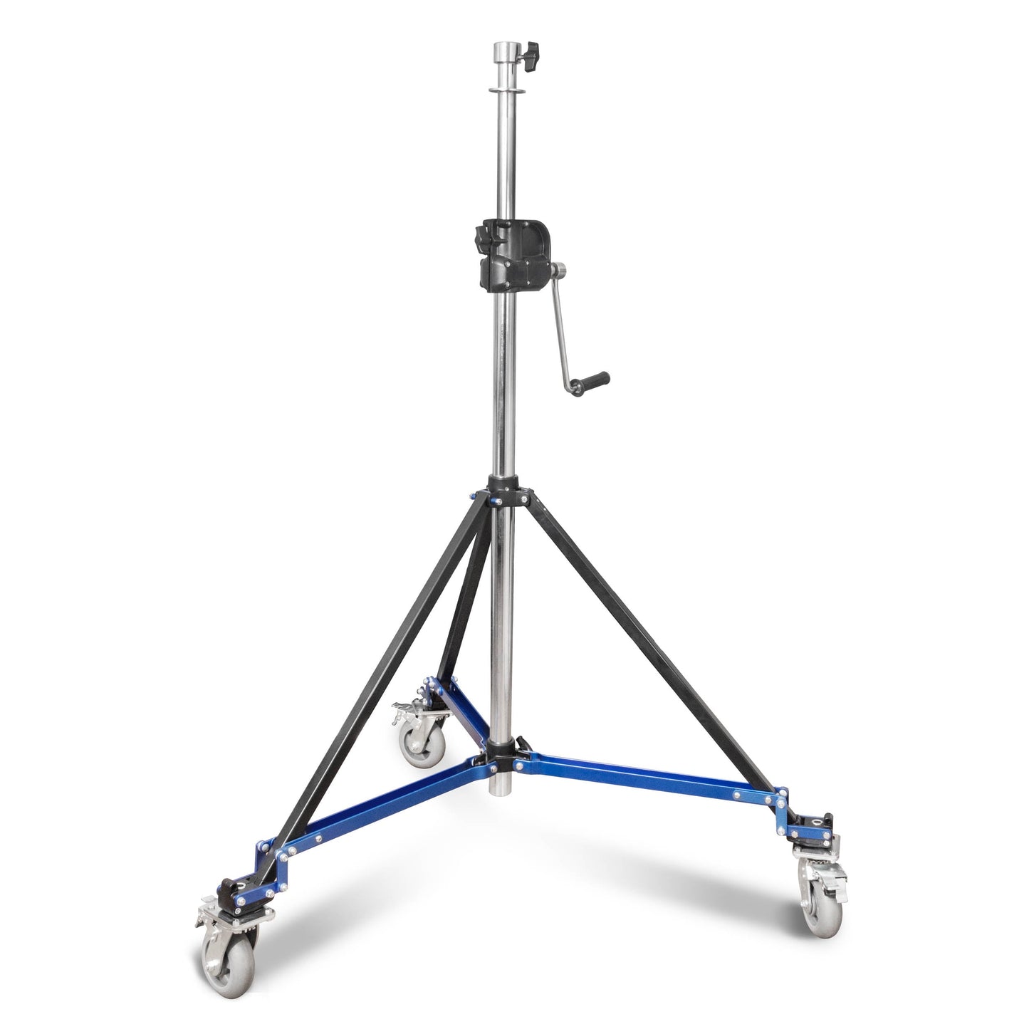 280cm Heavy-Duty Geared Light Stand with Wheels - PixaPro 