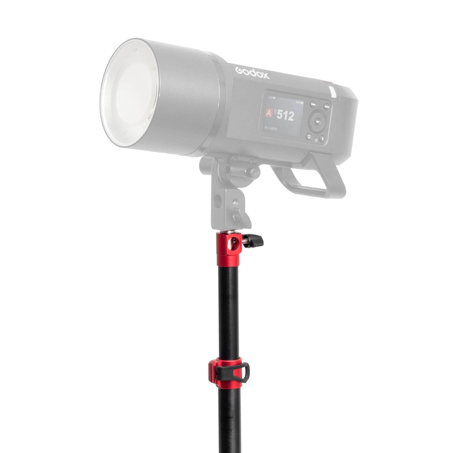 RapidStand 225cm Portable Lighting Stand with Self-Deploying Legs (Patented Design)