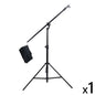 Heavy Duty Compact 2-in-1 Reclined Combi Boom Stand