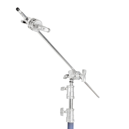 50" Collapsible and Portable C-Stand  Versatile and Multi Optional Positional Arm and Grip Heads