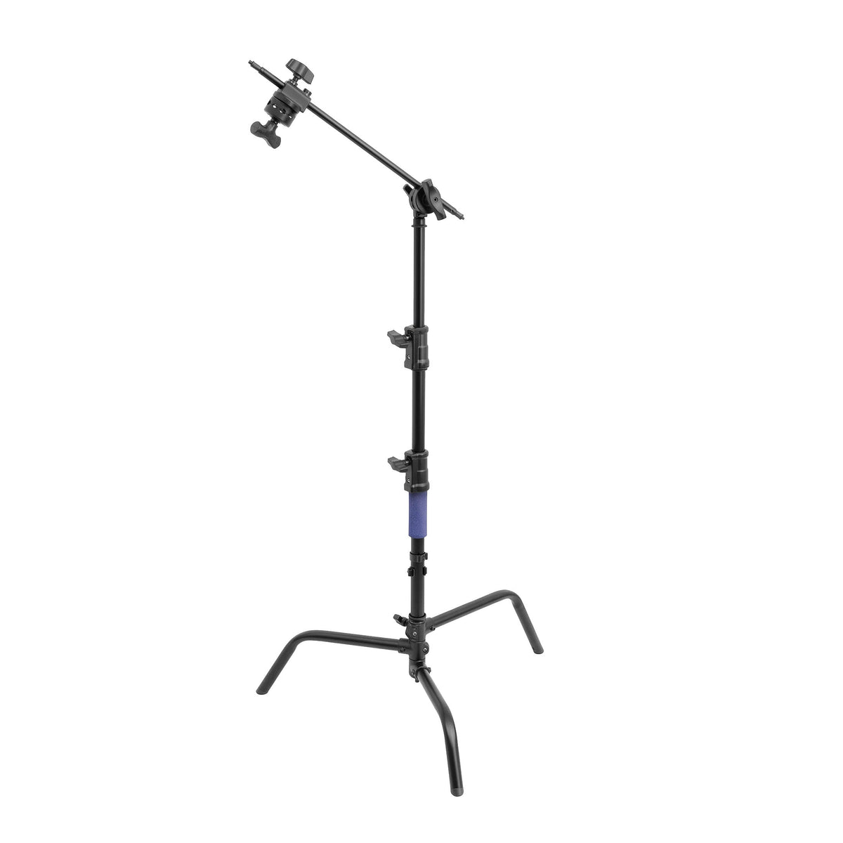 PIXAPRO 161cm Matte-Black C-Stand with 20-inch Grip Arm