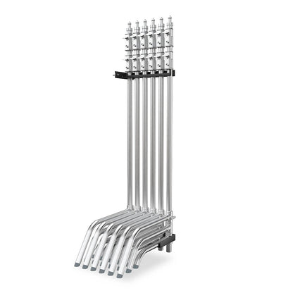 6 Stand Wall-Mounted C-Stand Rack