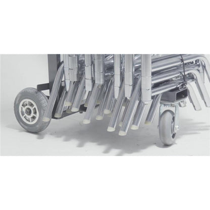 PixaPro Heavy-Duty Large Rolling Utility Cart with Handle Wheeled Base