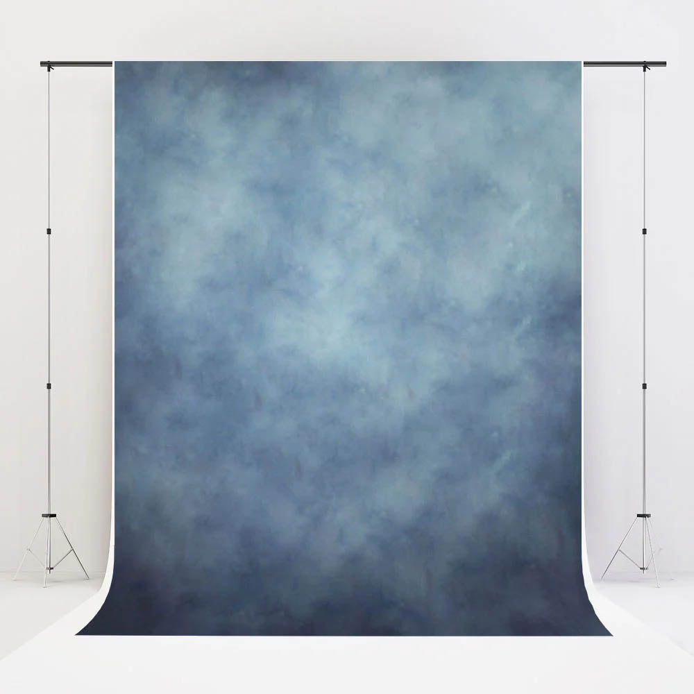 2x3, Foggy Blue Abstract Texture Studio Photography Backdrop