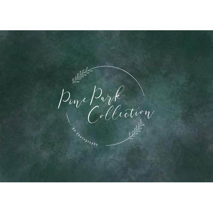 Green textured background with 'Pine Park Collection' logo
