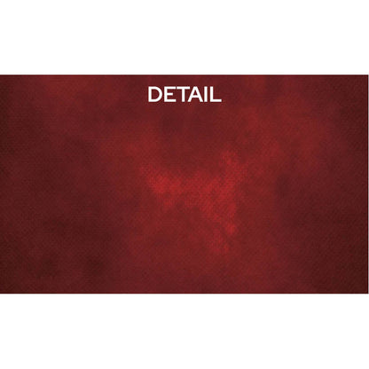 Red textured background with the word 'DETAIL' in white text.