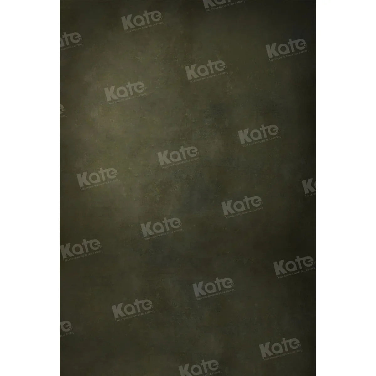 Abstract Olive Green Textured Studio Photography Backdrop