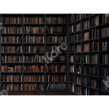 2x3m Library Bookshelf Books Studio Photography Backdrop