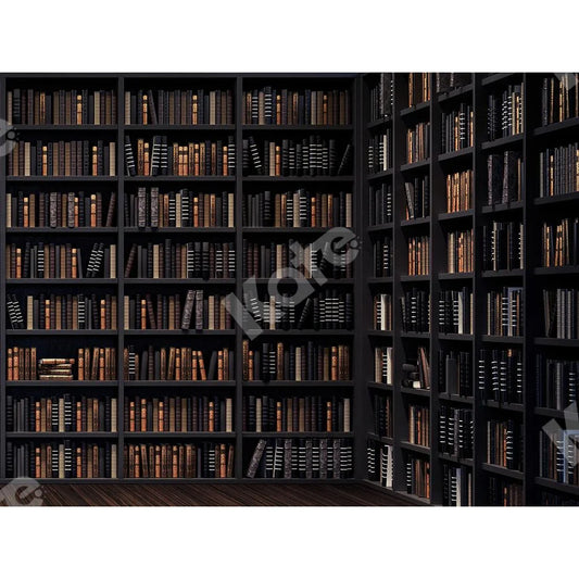 2x3m Library Bookshelf Books Studio Photography Backdrop