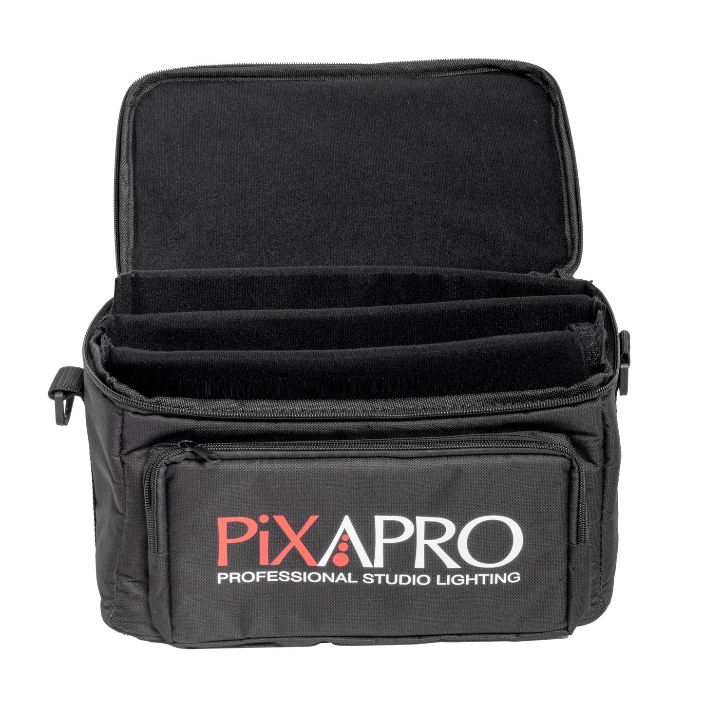 PiXAPRO Small Padded Shoulder Lighting Carry Bag  With Shoulder Strap with Dividers inside