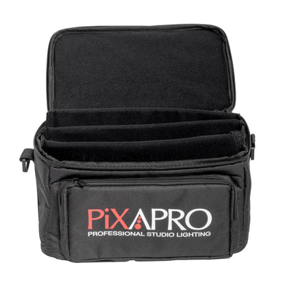 PiXAPRO Small Padded Shoulder Lighting Carry Bag  With Shoulder Strap with Dividers inside