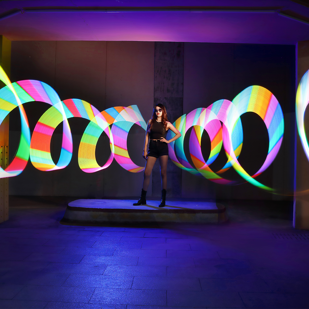 LC500R Portable HandHeld RGB LED Tube Lighting