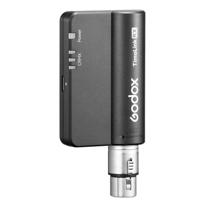 Godox TimoLink RX Wireless DMX Receiver with USB Type-C ort showing