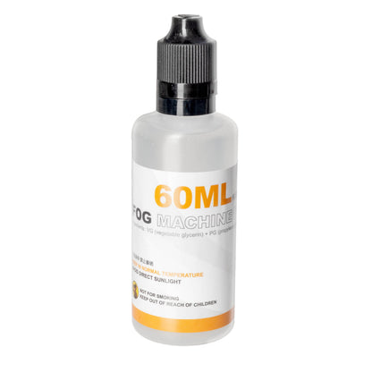 A Single 60ml bottle of Lensgo Fog Machine Fluid