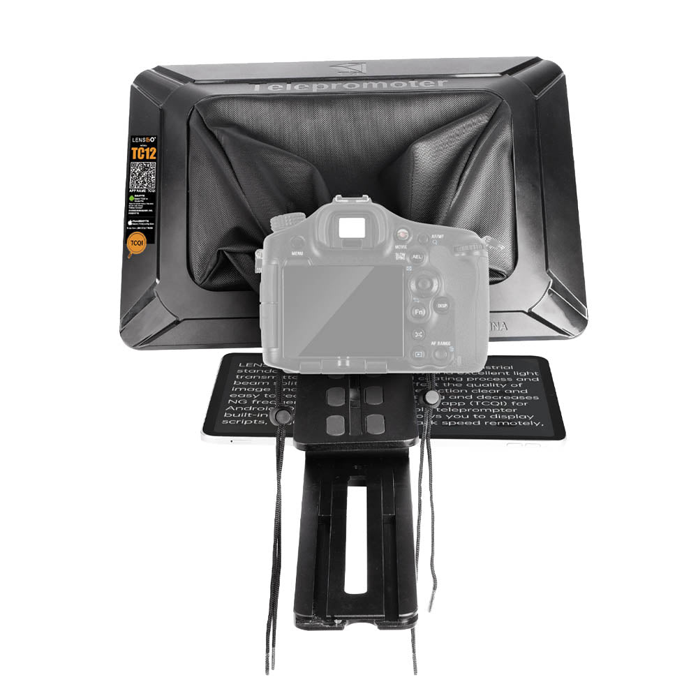 The TC12 Teleprompter (Back View)