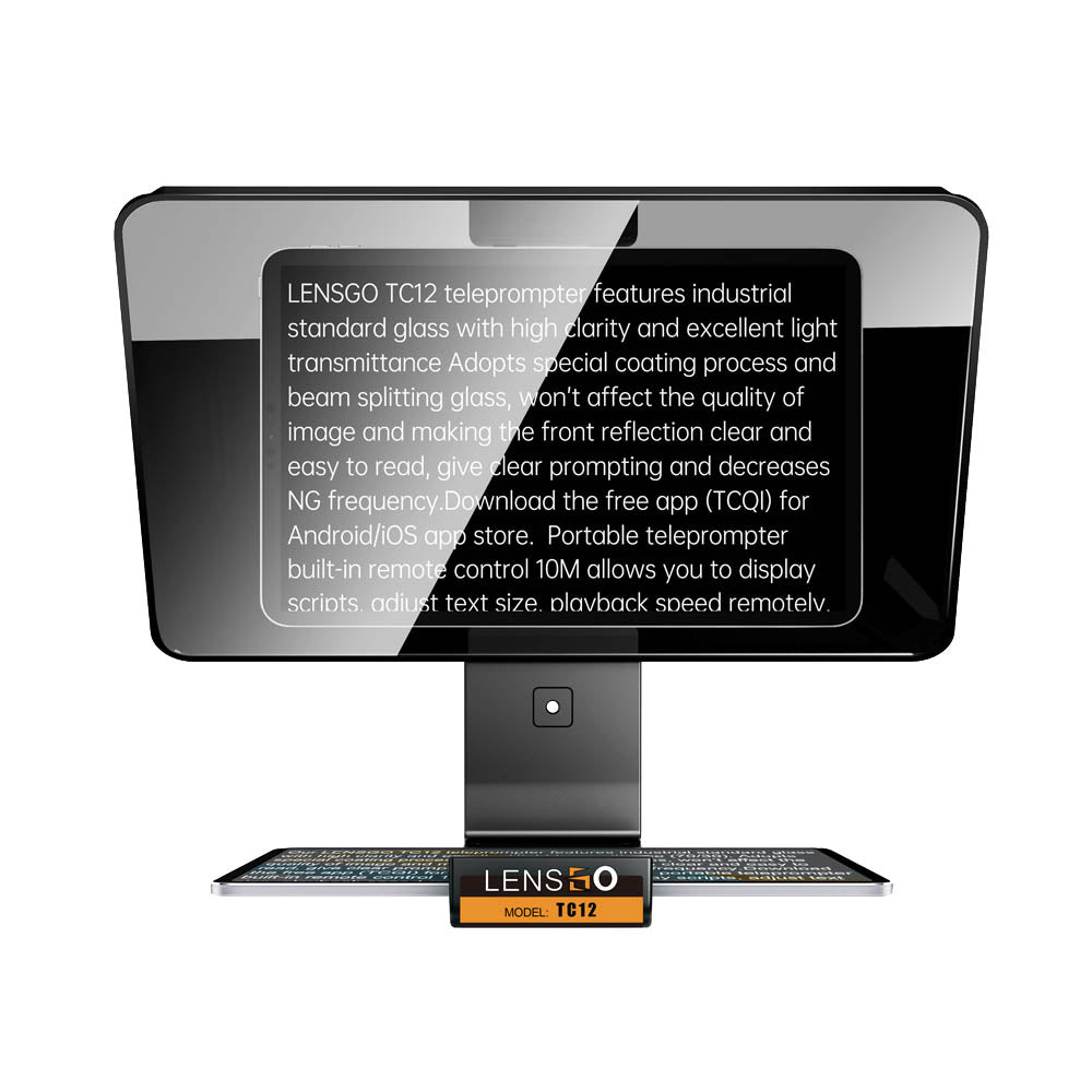 The TC12 Teleprompter (Front View)
