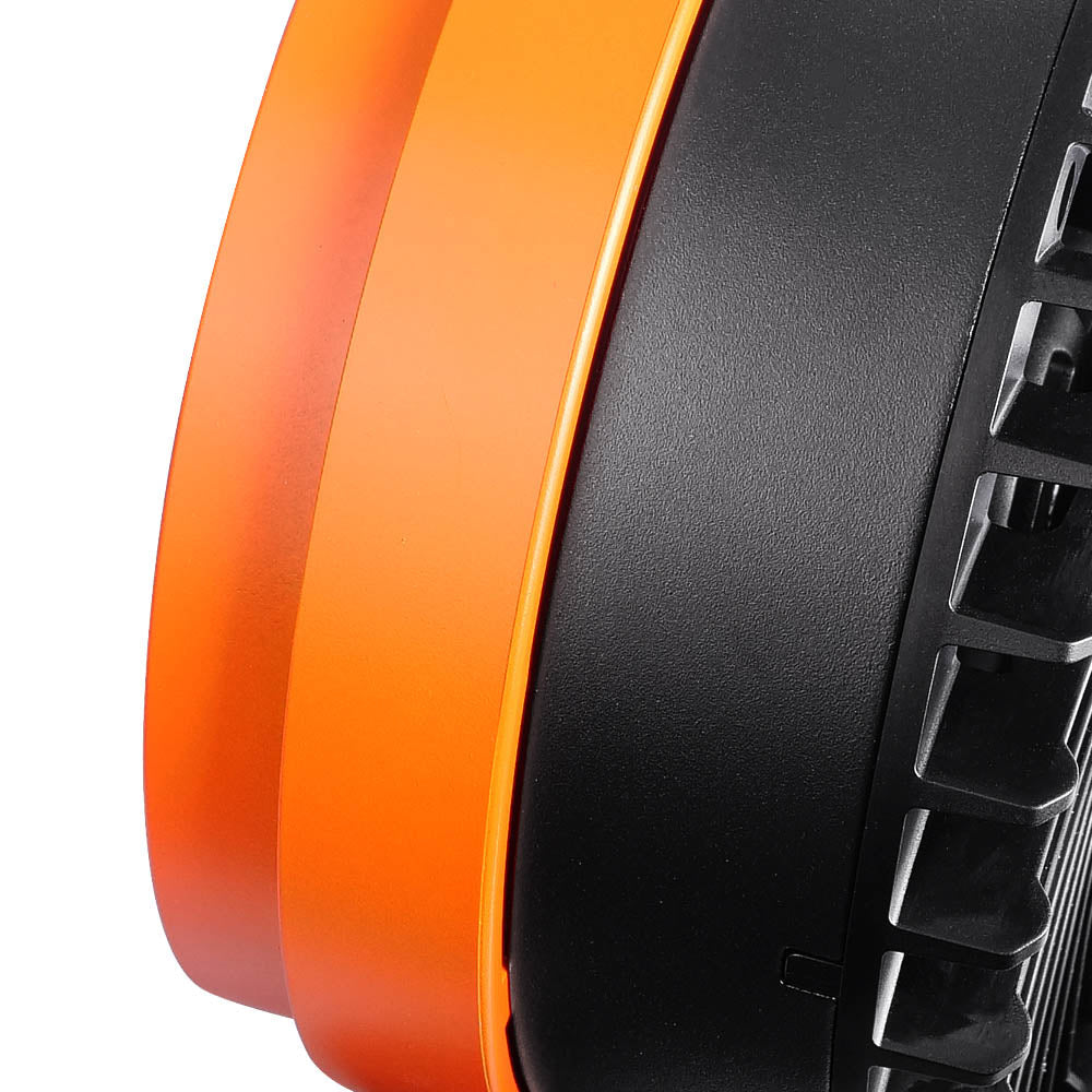 Lensgo Typhoon 1 50W Handheld Wind Machine Close Up of fan head