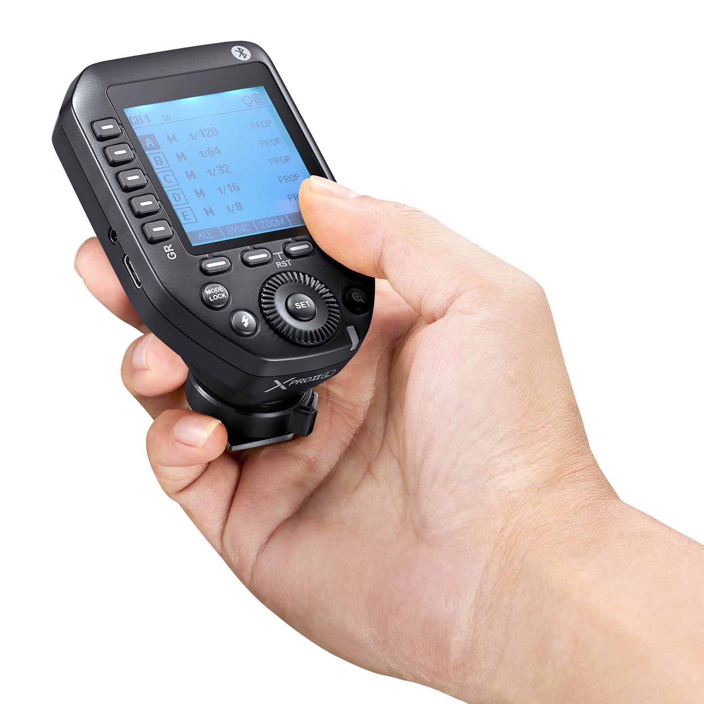 Godox XProII-L Wireless Flash Trigger, 1/8000s HSS TTL Flash Transmitter with Large LCD Screen