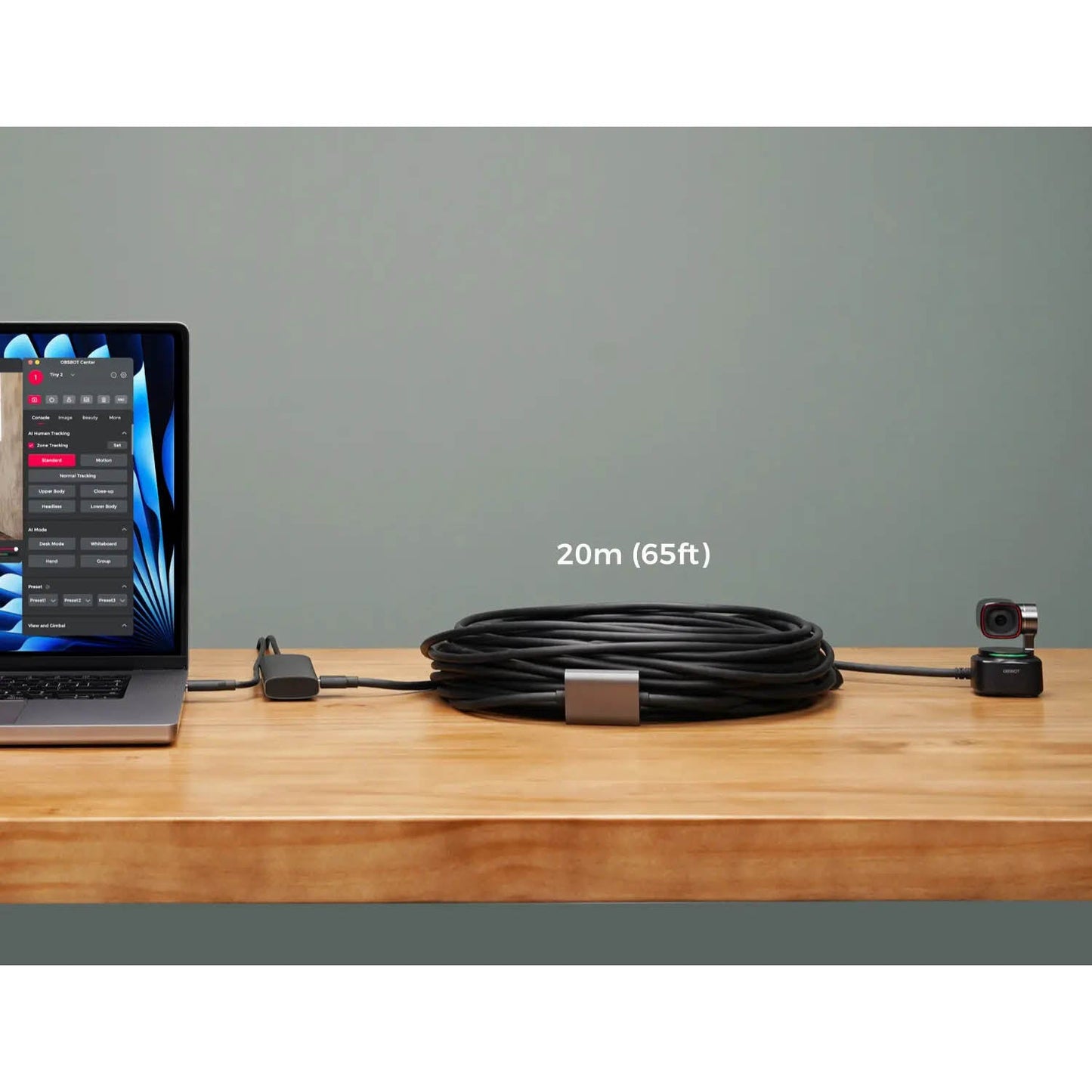 OBSBOT 20M USB-A To USB-C Cable