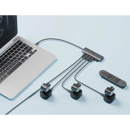 3-in-1 USB 3.0 Hub for OBSBOT Tiny 2 Cameras (OHB-2307-CW)