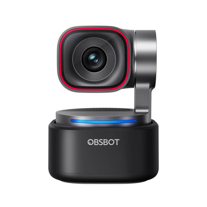 OBSBOT Tiny 3 AI-Powered 4K PTZ Webcam with AI-Powered Tracking Front View